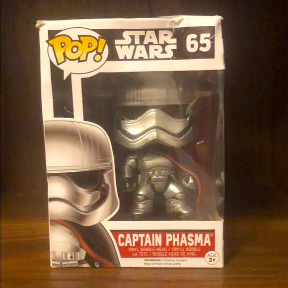 Funko Pop Star Wars Captain Phasma 65 - Picture 1 of 6